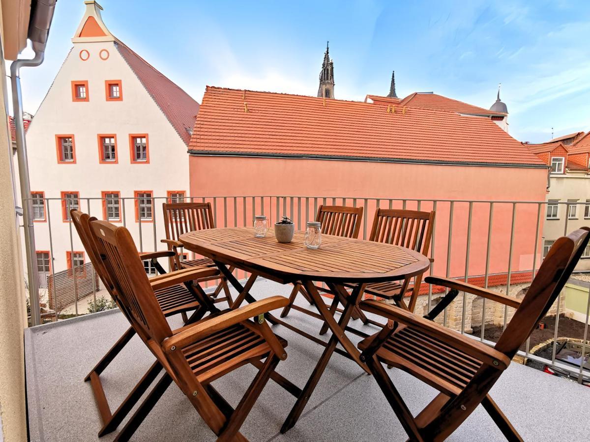Fynbos Apartments Deluxe, Balkon, Historisch, Parkplatz Meissen Exterior photo